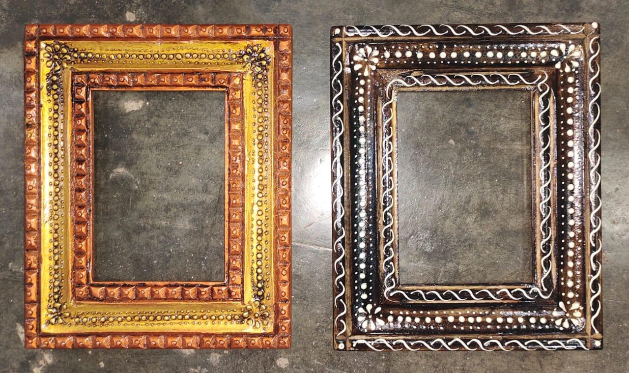 Handcrafted Wooden Ornate Decorative Frame